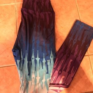 LuLaRoe Disney castle leggings